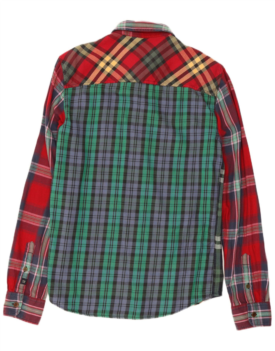 Scotch & Soda Chemise en Flanelle Homme en Coton à Carreaux Multicolore Moyen