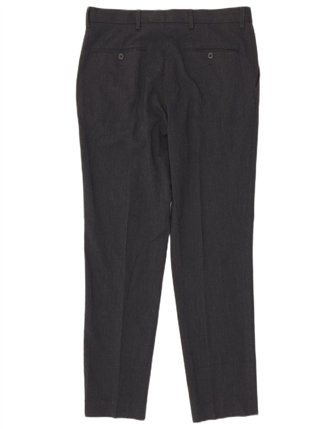 Marks & Spencer Pantalon de costume slim pour homme W32 L31 Gris Polyester