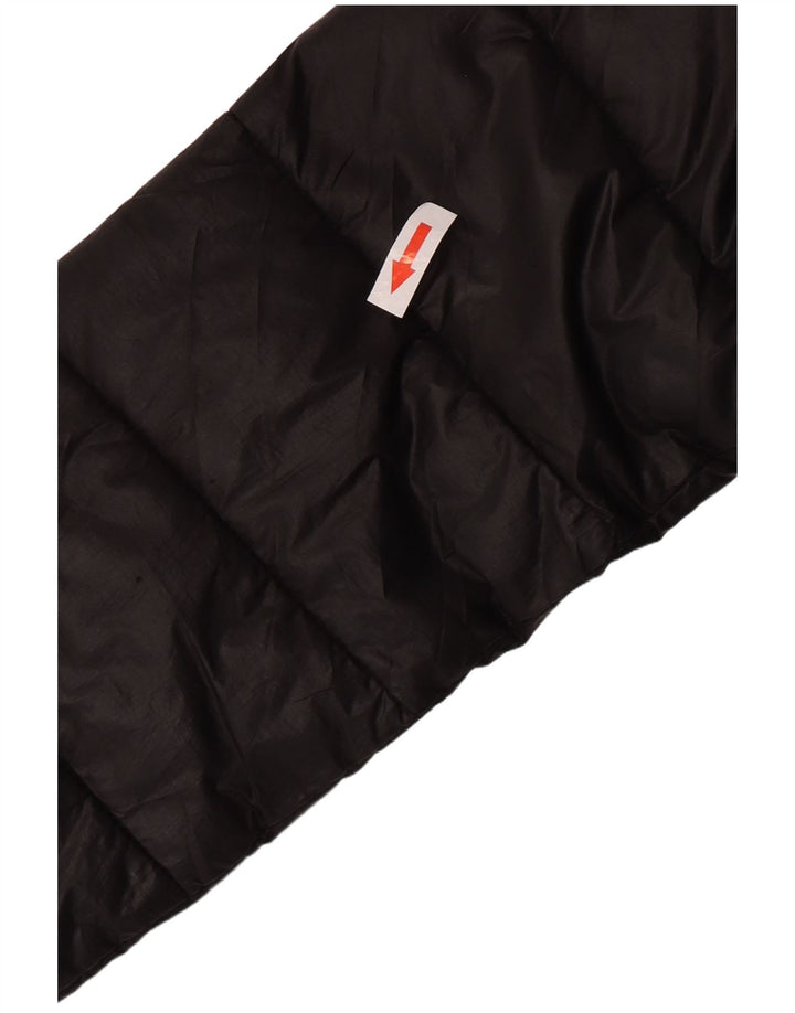 Champion Veste matelassée à capuche pour garçon 9-10 ans Noir moyen Polyester