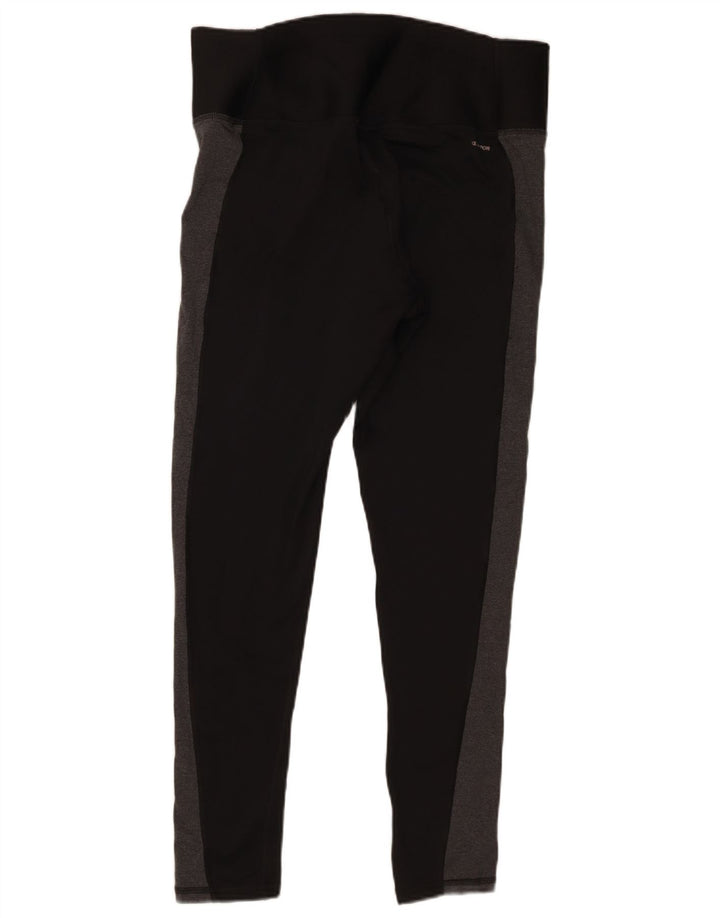 Champion Leggings Femme UK 18 XL Noir Colorblock Polyester