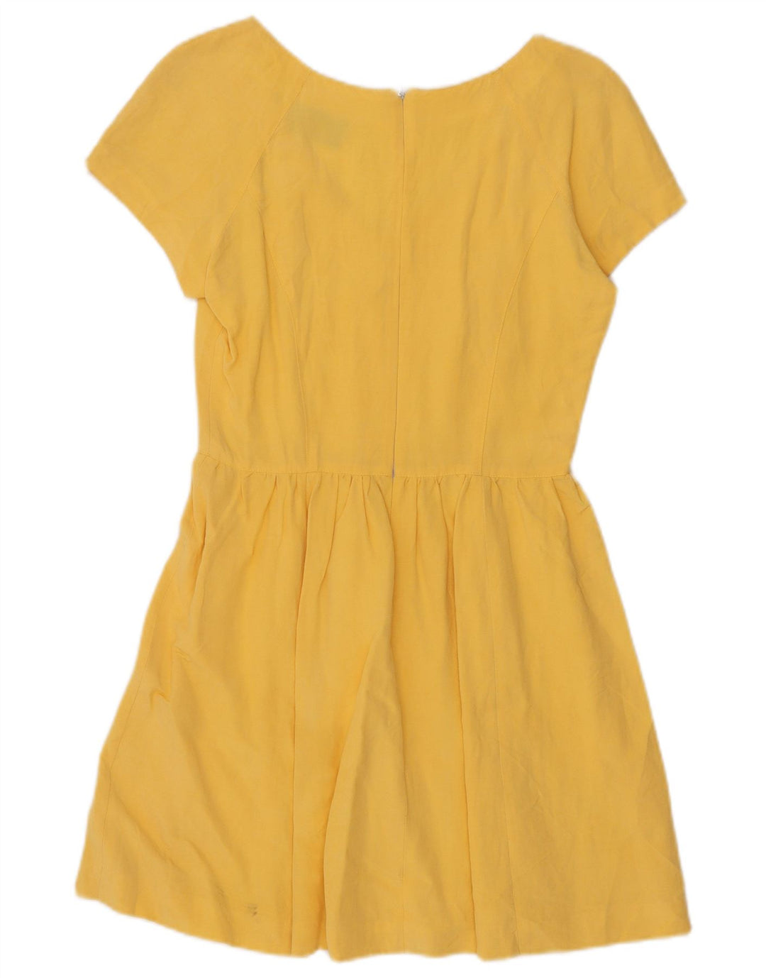 Roccobarocco Robe trapèze pour femme UK 10 Petit Jaune