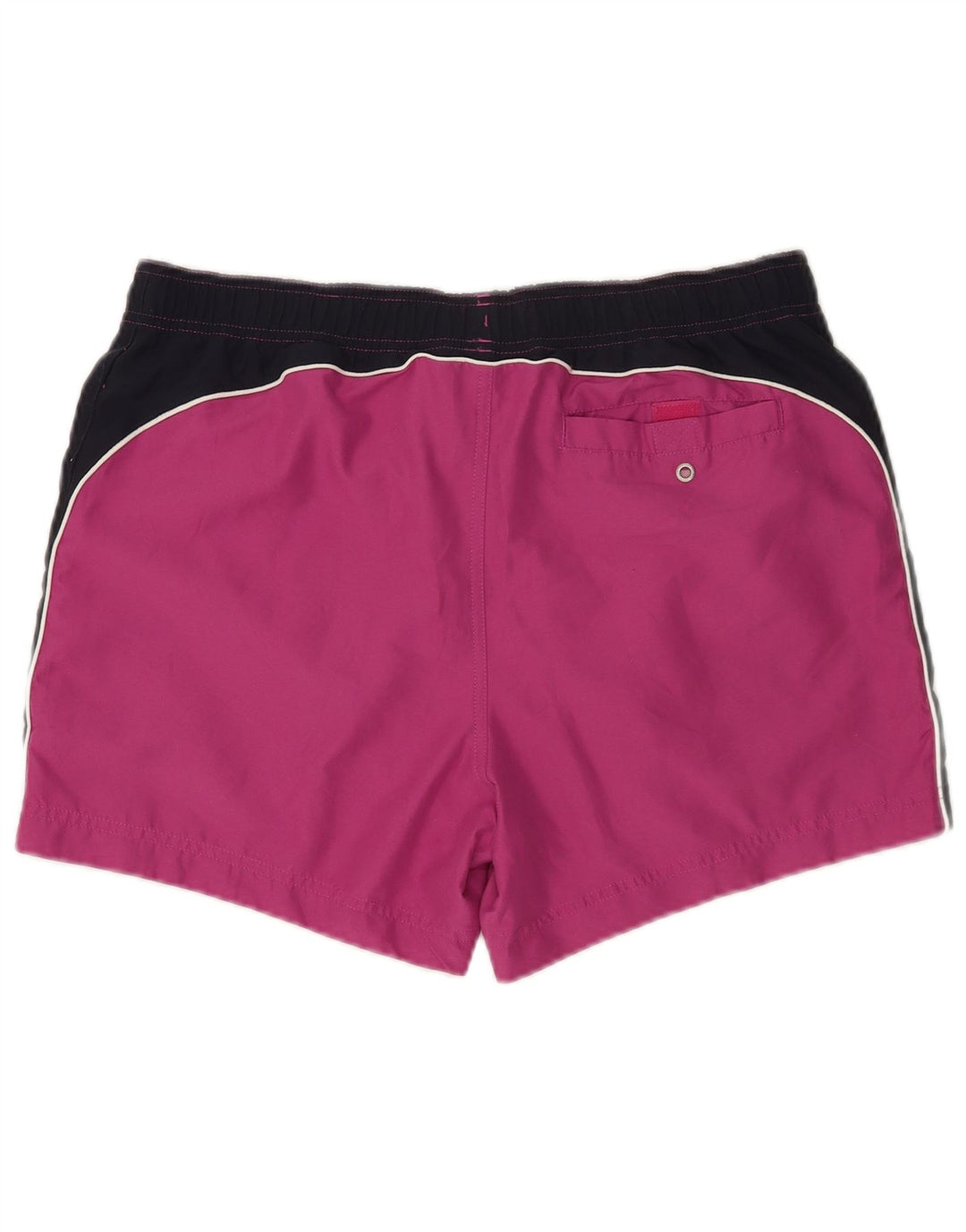 Champion Short de bain graphique pour homme, grand, violet, color block, polyester