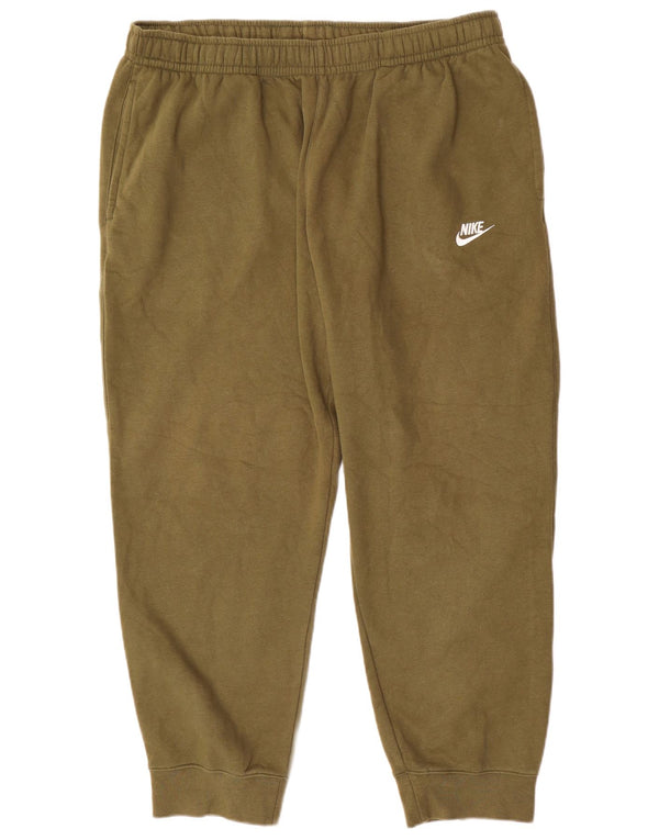 Nike Pantalon de survêtement pour homme en coton kaki 2XL
