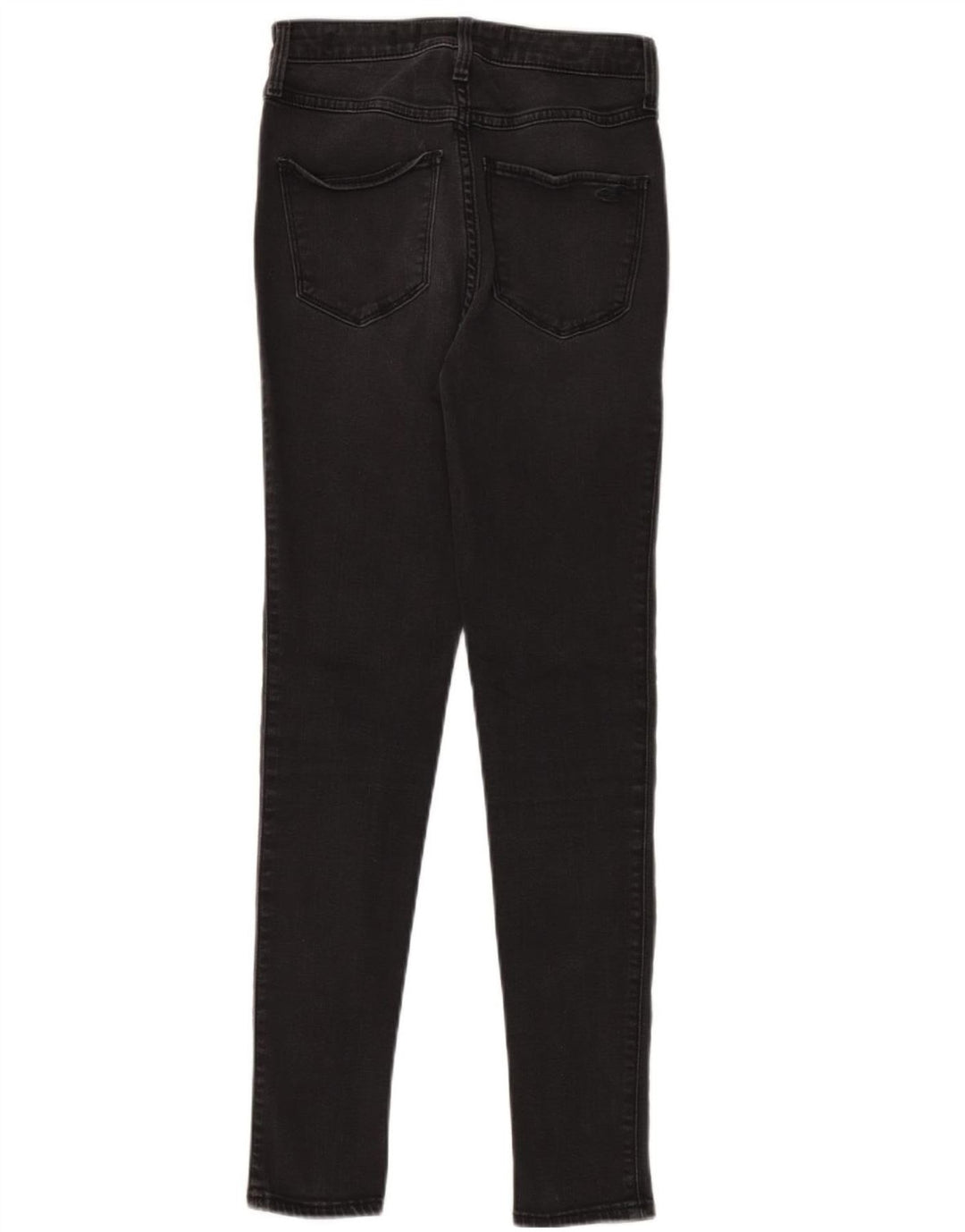 HOLLISTER Jean skinny taille haute W26 L28 pour femme en coton noir