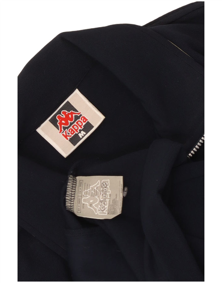 Kappa Veste de Survêtement Homme Bleu Marine Moyen Polyester Colorblock
