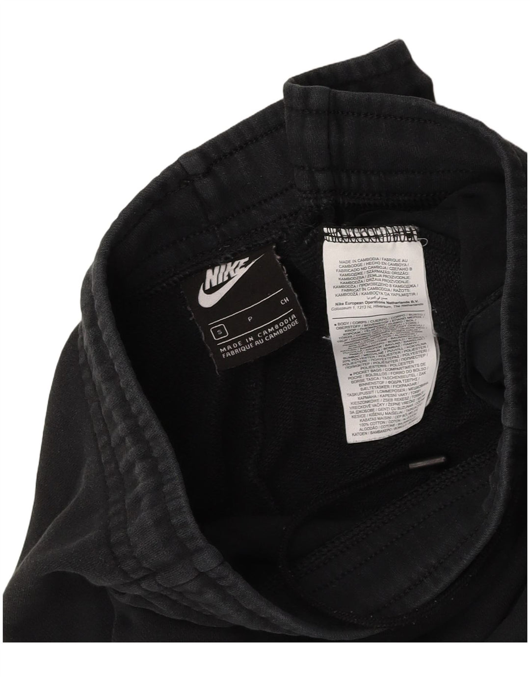 NIKE Pantalon de survêtement pour hommes Pantalon de jogging Petit coton noir