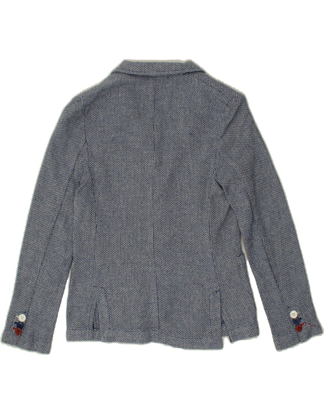 DANIELE ALESSANDRINI Girls 2 Button Blazer Jacket 9-10 Years Navy Blue Vintage Daniele Alessandrini and Second-Hand Daniele Alessandrini from Messina Hembry 