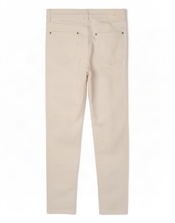 Zara Femme Jean Skinny EU 36 XS W26 L28 Coton Blanc