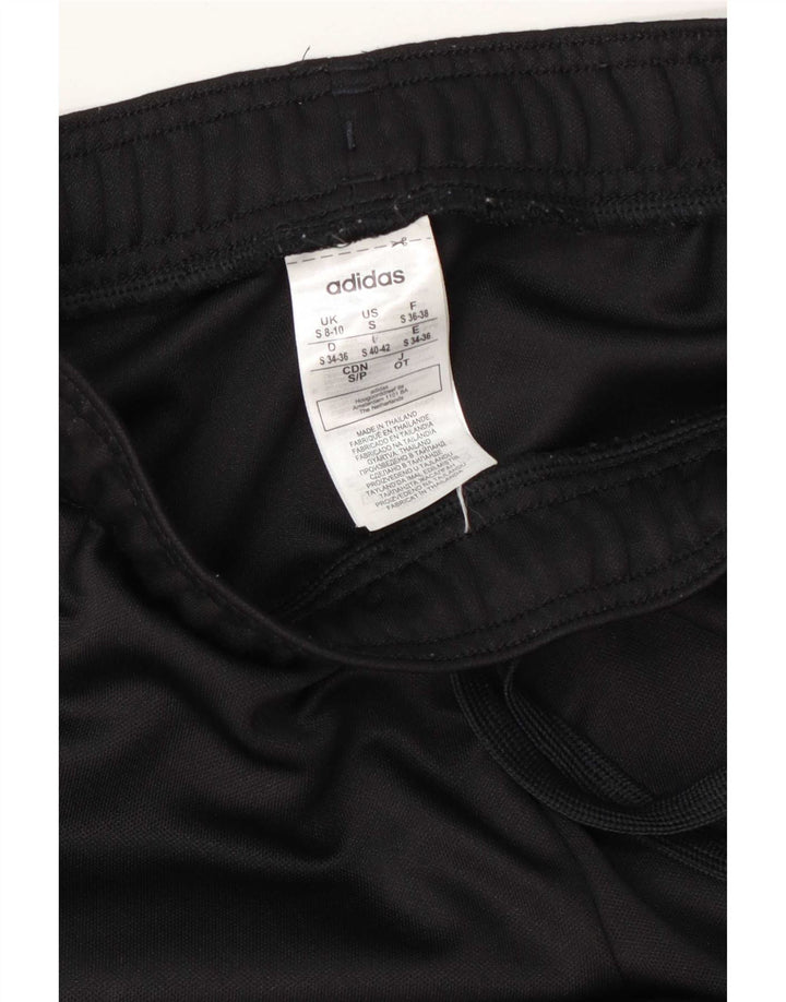 Adidas Pantalon de survêtement Climalite pour femme UK 8/10 Small Noir Polyester