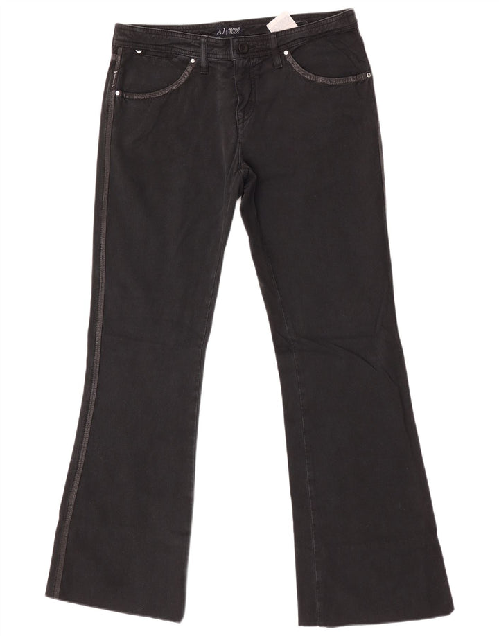 Armani Jeans Bootcut Femme W30 L31 Coton Noir