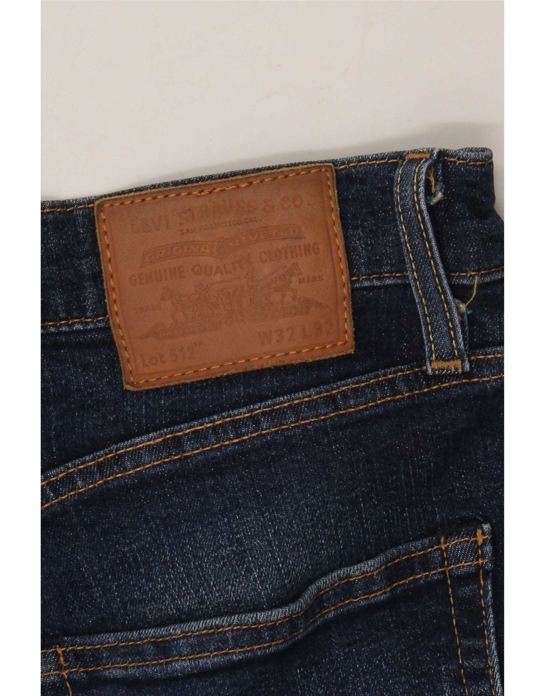 Levi's Jean 512 Slim Tapered Homme Bleu Marine