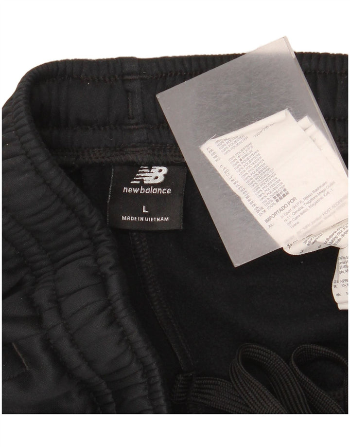 New Balance Pantalon de survêtement pour homme Joggers Large Noir Polyester