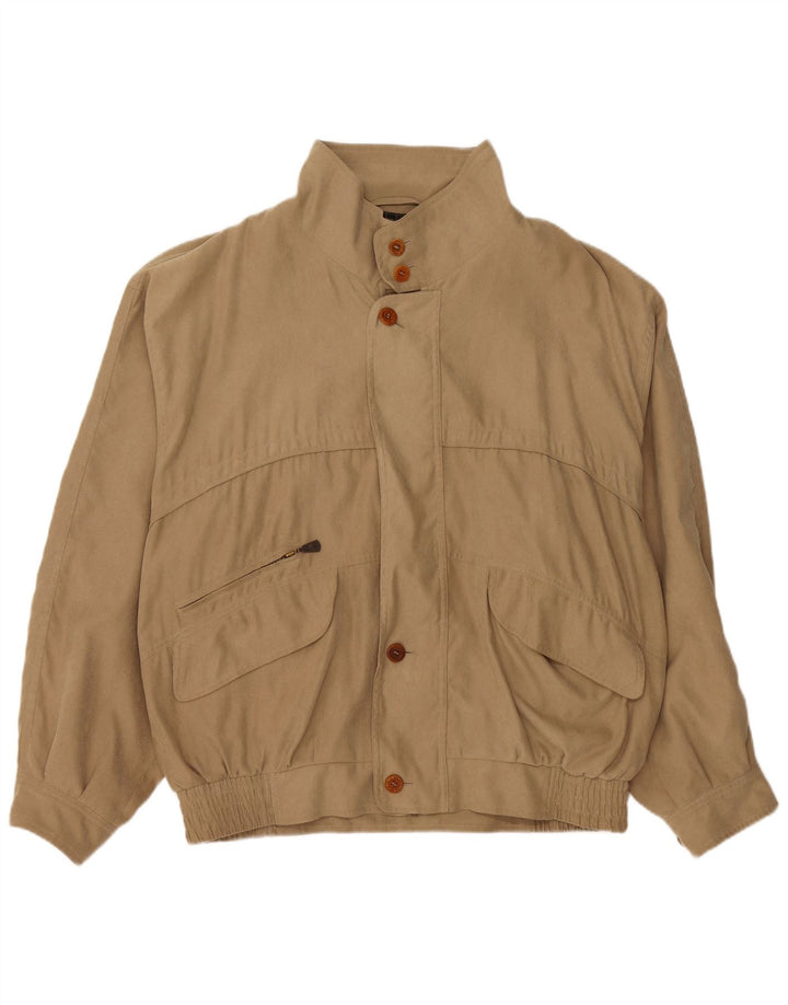 LORD Veste Bomber Homme UK 42 XL Beige Polyester
