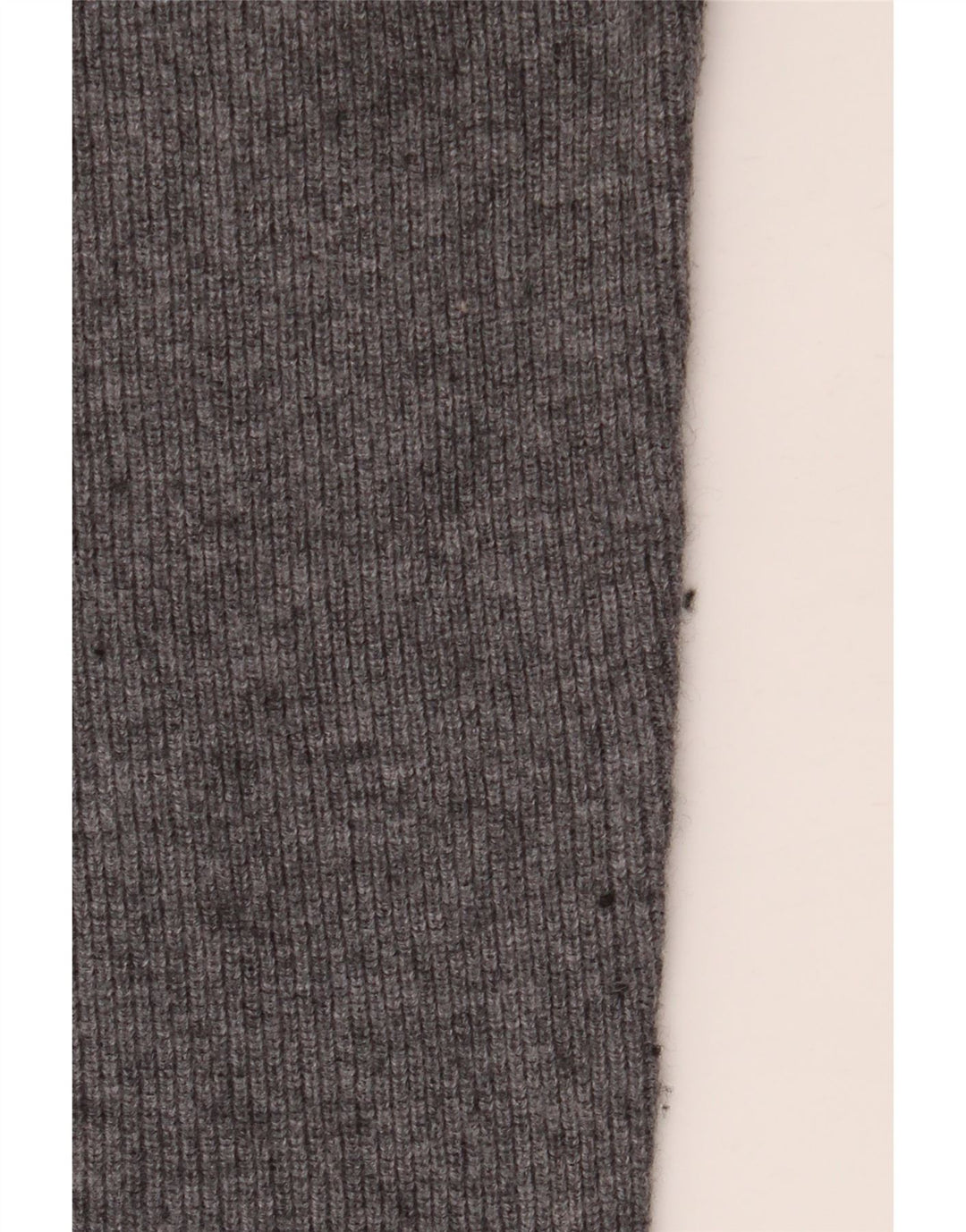 Massimo Dutti Pull Col Polo Homme Gris Moyen Laine