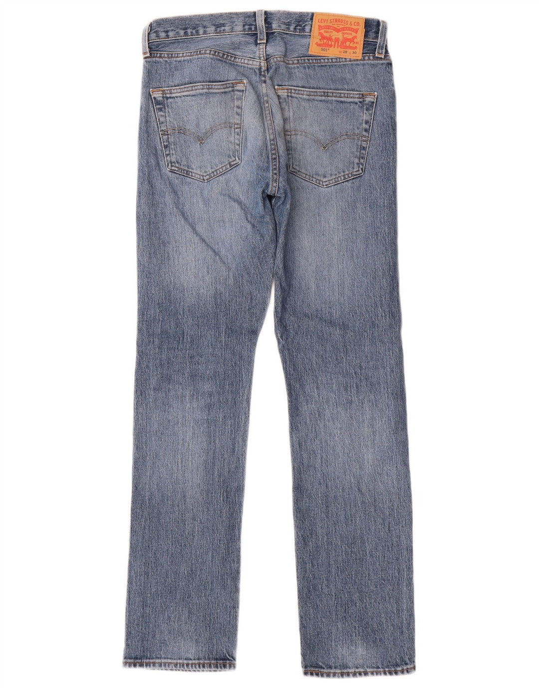 Levi's Jean Droit 501 Homme Bleu W28 L30 Coton
