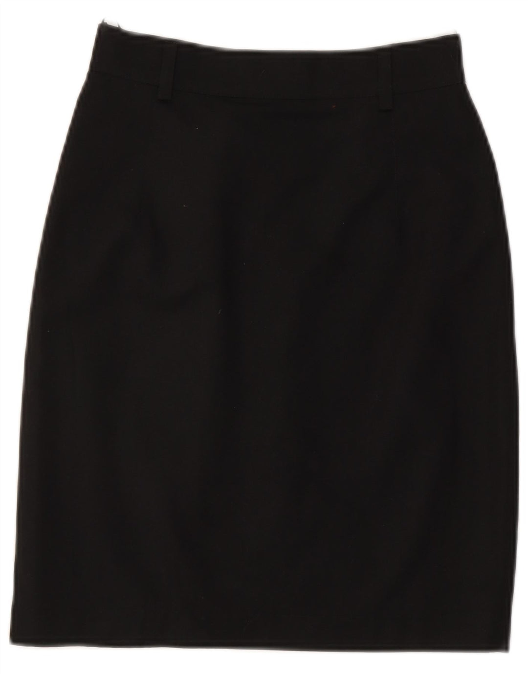 jupe crayon vintage femme petite W26 polyester noir