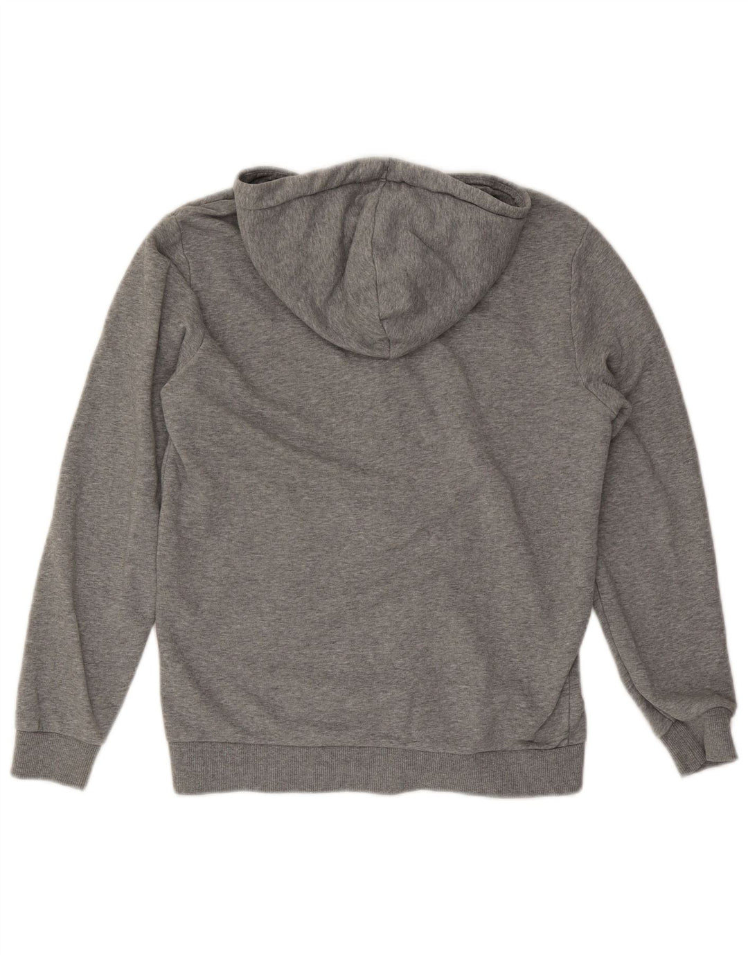 Puma Sweat à capuche zippé pour homme, petit, gris moucheté