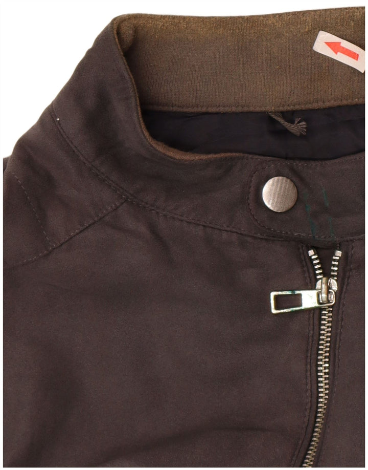 Marks & Spencer Veste Bomber Homme UK 46 3XL Gris Polyester