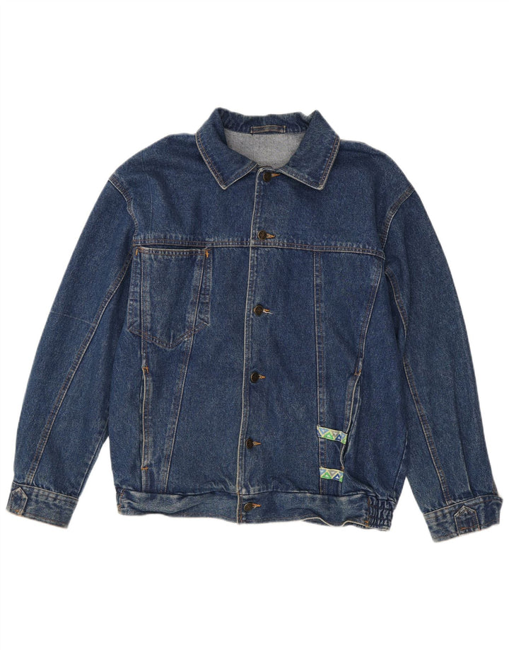 veste en denim homme vintage IT 48 coton bleu moyen