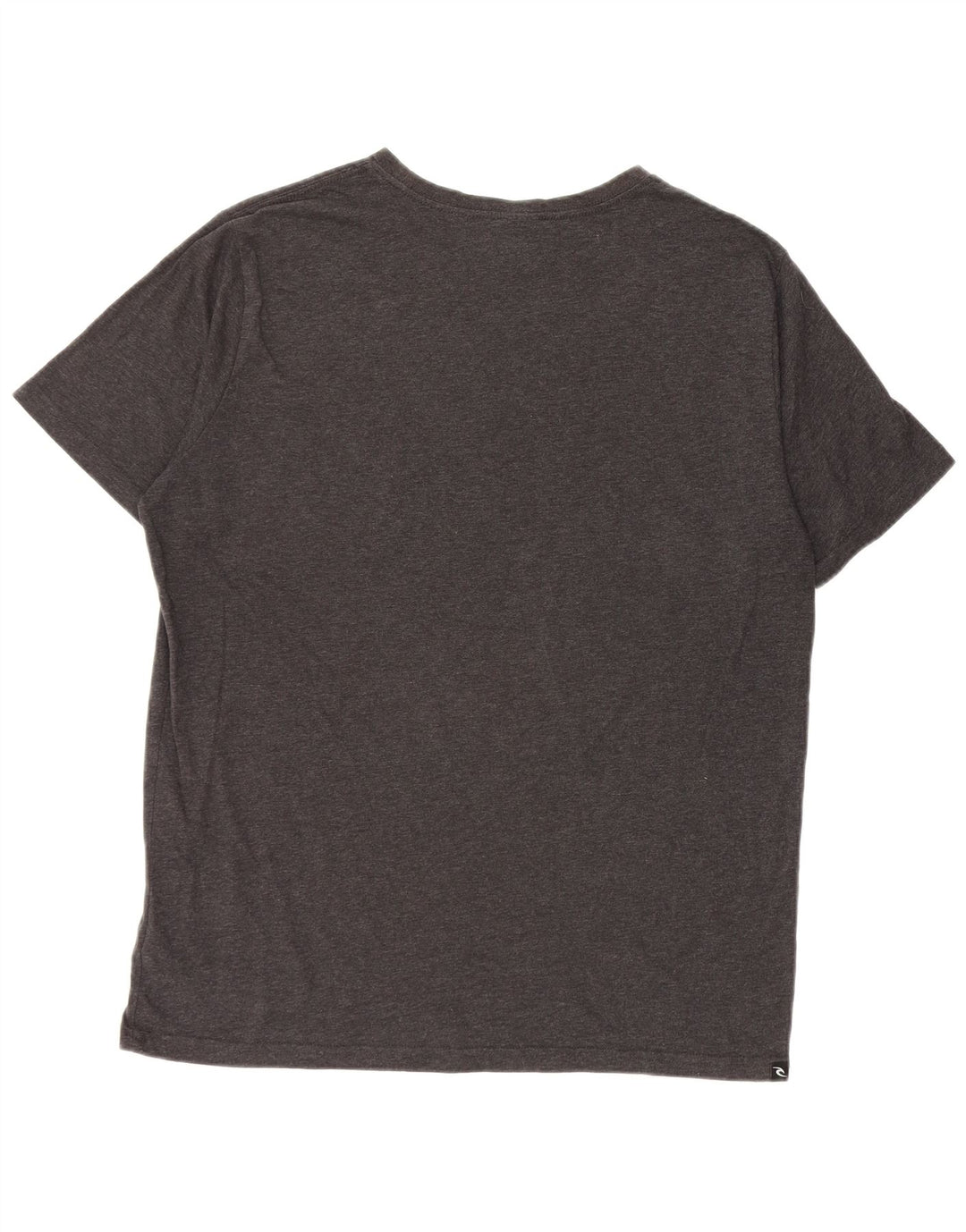 RIP CURL T-shirt coupe standard pour hommes, grand, gris, coton