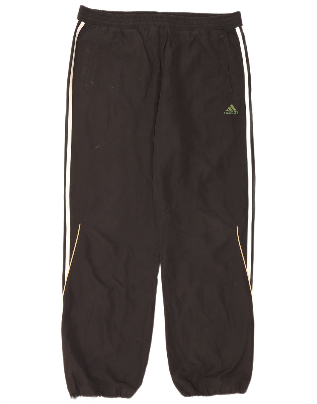ADIDAS Pantalon de survêtement pour hommes Joggers Large Noir Polyester