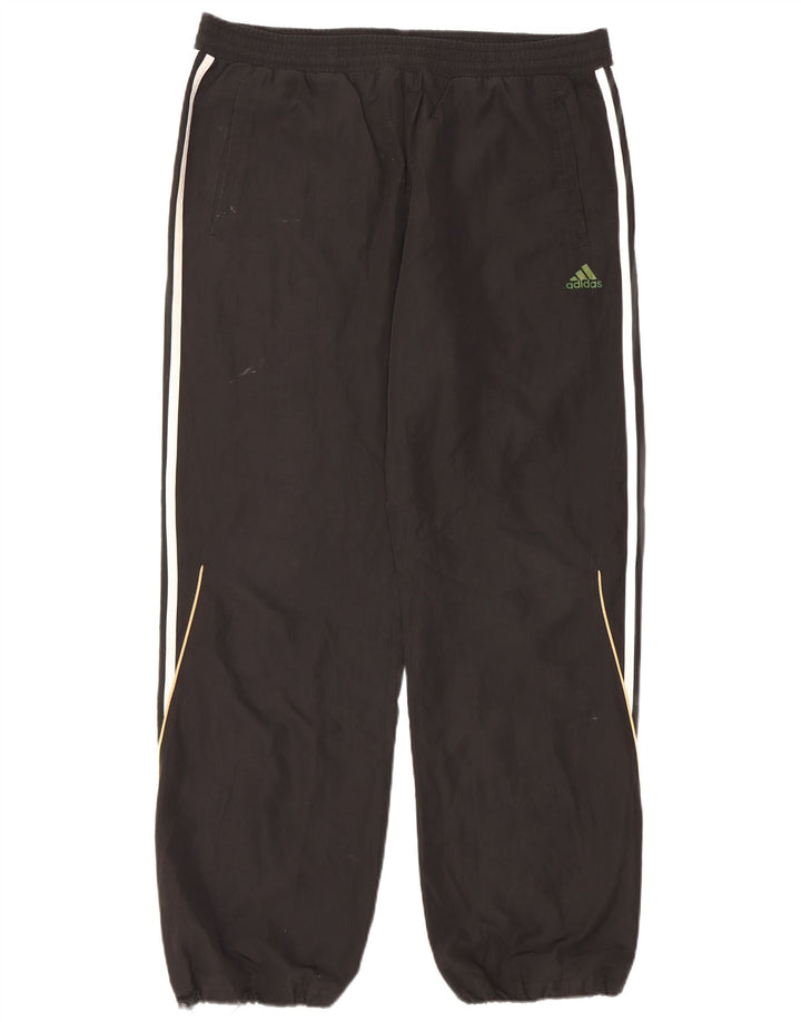 ADIDAS Pantalon de survêtement pour hommes Joggers Large Noir Polyester