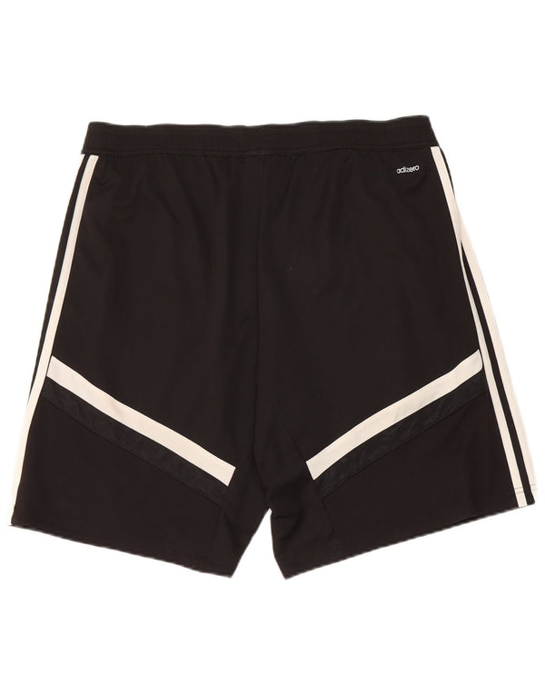 Adidas Short de sport Climacool pour homme - Large - Noir - Polyester color block