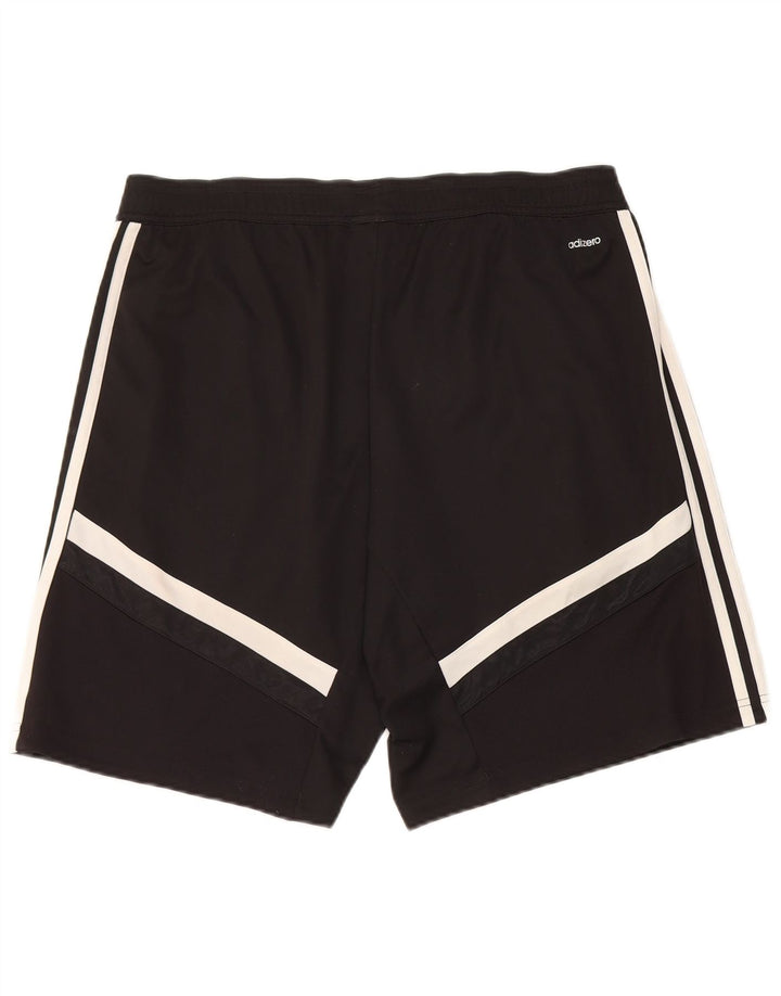 Adidas Short de sport Climacool pour homme - Large - Noir - Polyester color block