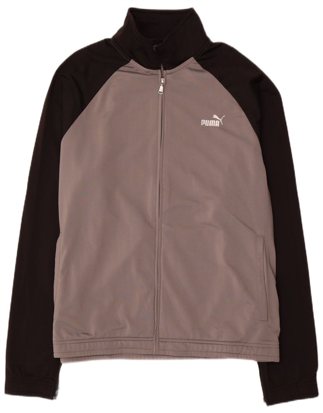 Puma Veste de survêtement pour homme 2XL Gris Colorblock