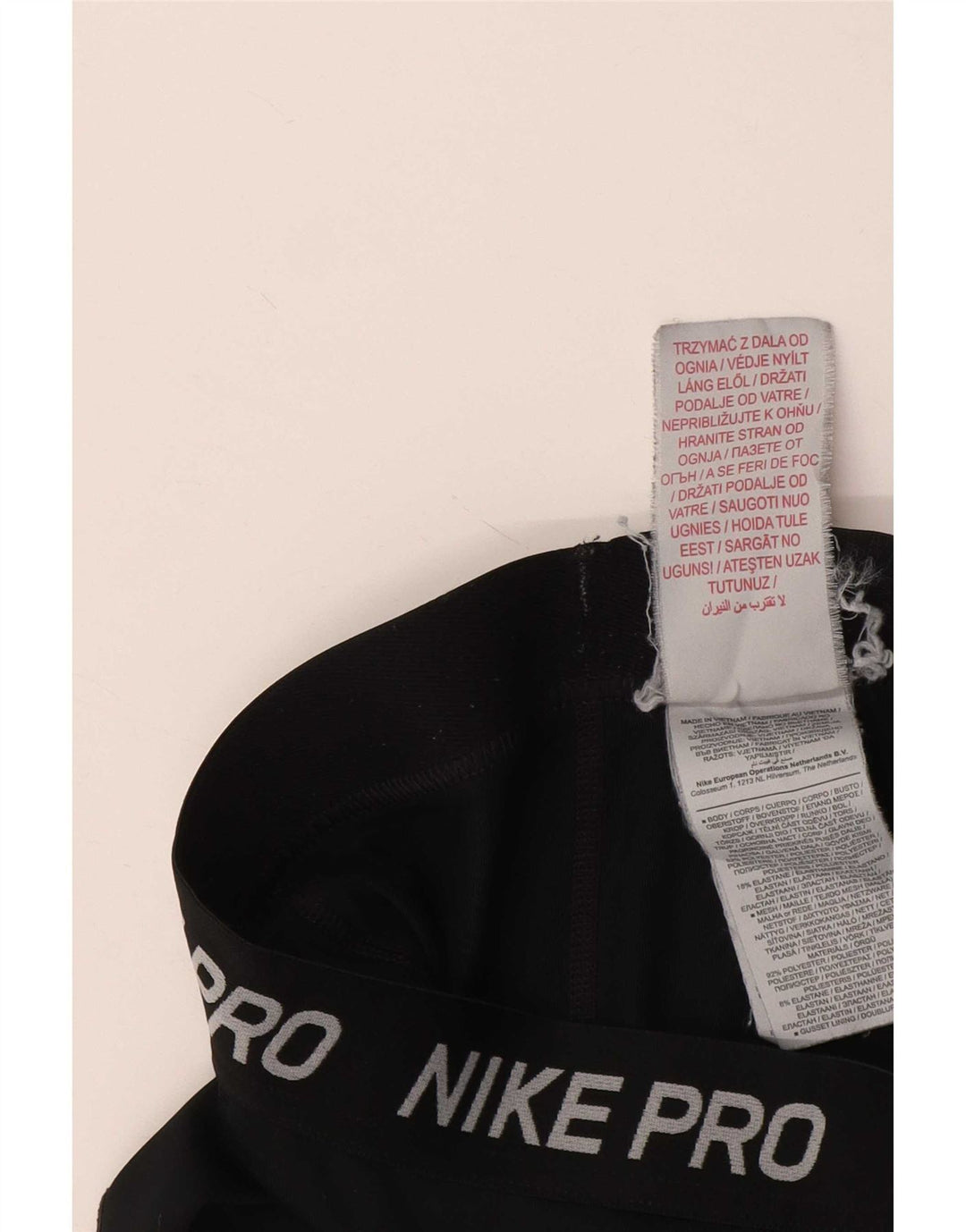 Leggings graphiques Nike pour garçons 9-10 ans Noir Polyester