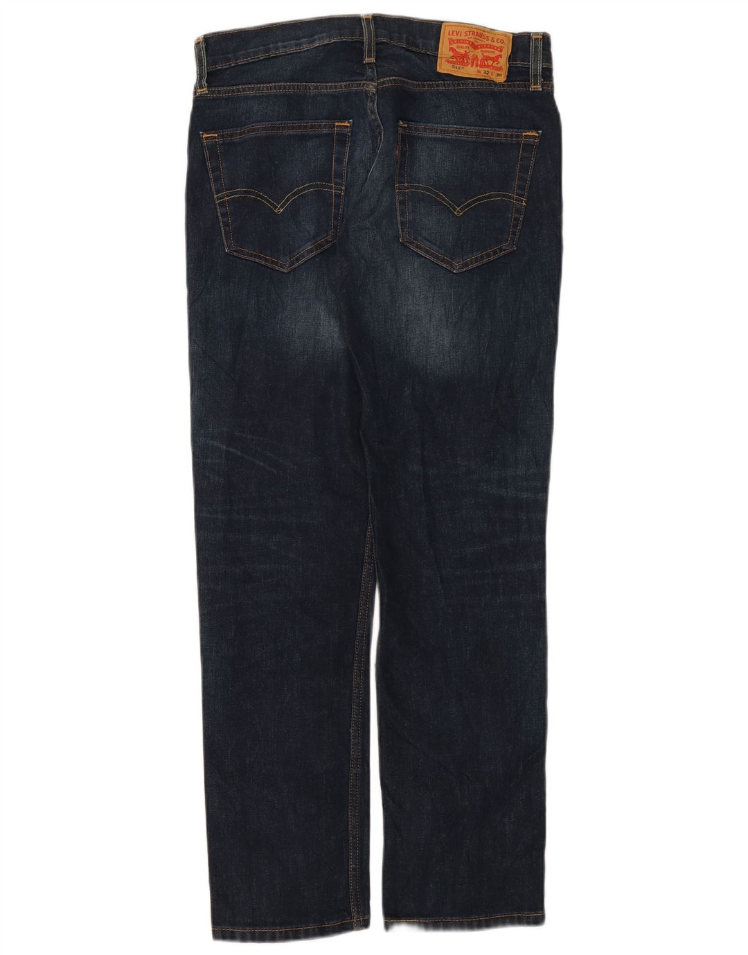 Levi's Jean Slim 511 Homme W32 L30 Bleu Marine Coton