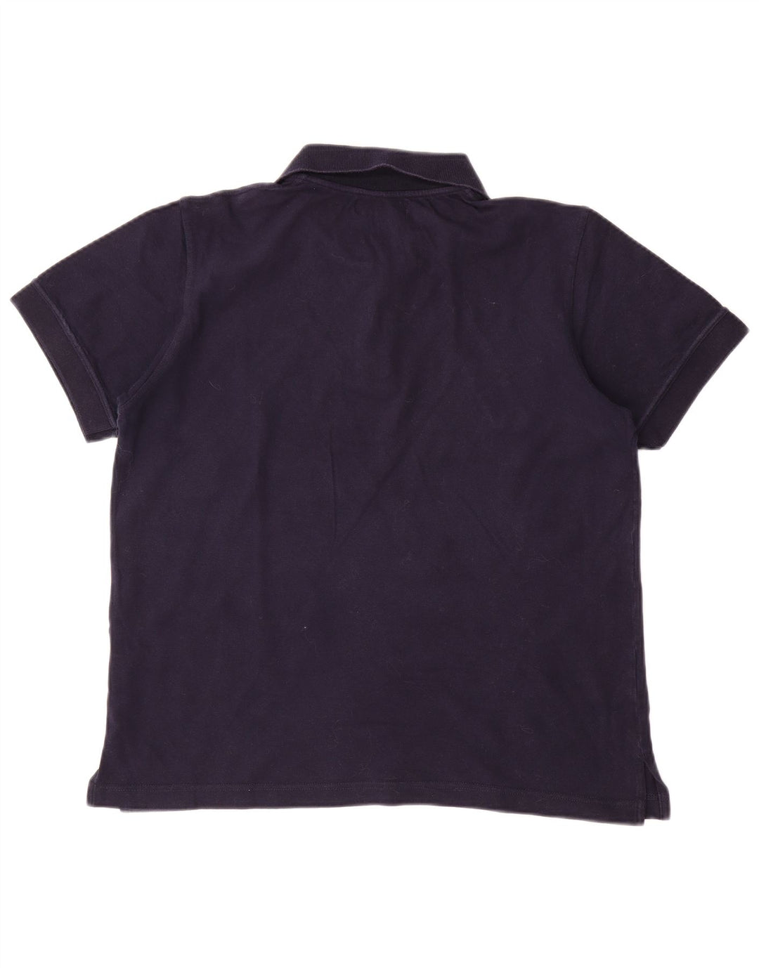 ELLESSE Polo Homme Large Bleu Marine Coton