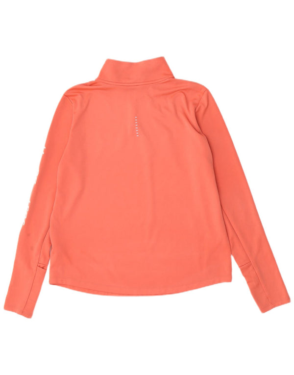 Nike Haut de survêtement à enfiler graphique Dri Fit pour femme UK 16 Large Rose