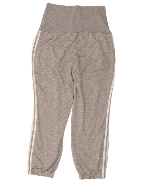 Adidas Pantalon de survêtement taille haute pour femme UK 20/22 XL Gris