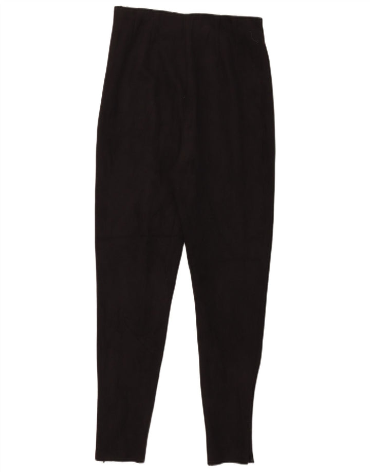 Zara Femme Pantalon Court Slim Moyen W28 L26 Noir