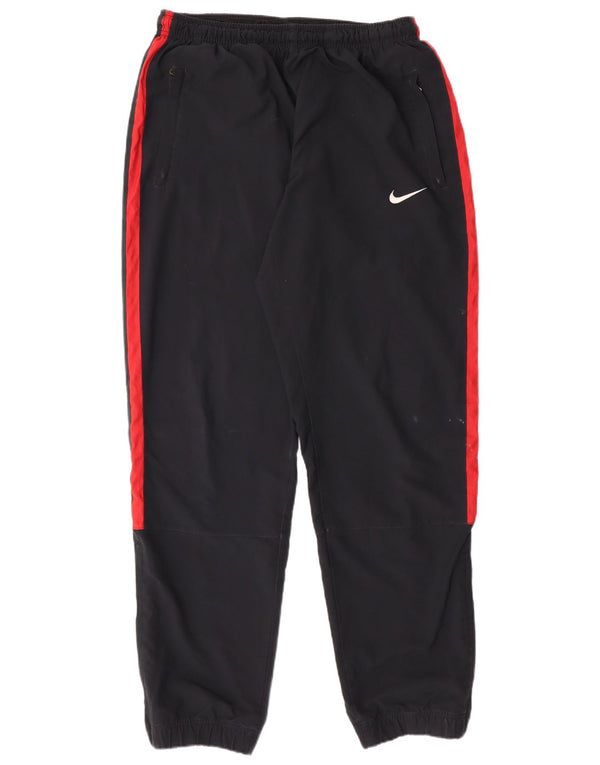 NIKE Pantalon de survêtement pour homme UK 41/43 Large Noir Colourblock