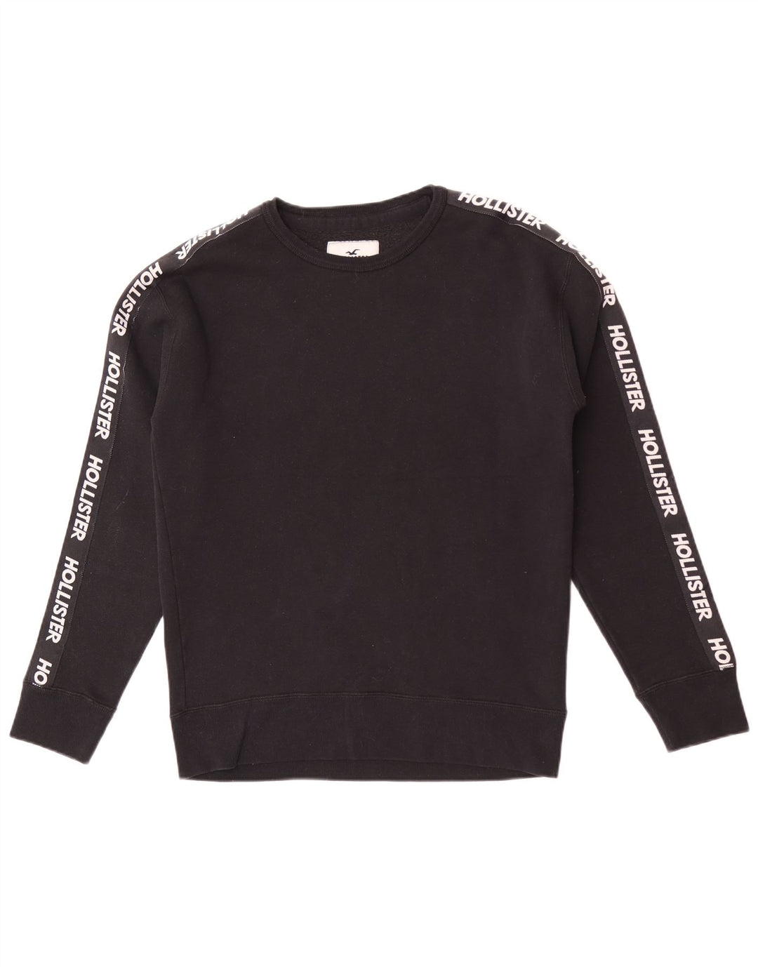 Hollister Sweat-shirt graphique pour hommes, petit, noir, colour block