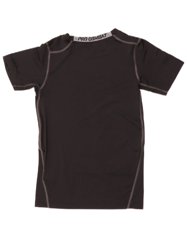Nike Garçons Dri Fit Graphic T-Shirt Top 13-14 ans XL Noir Polyester