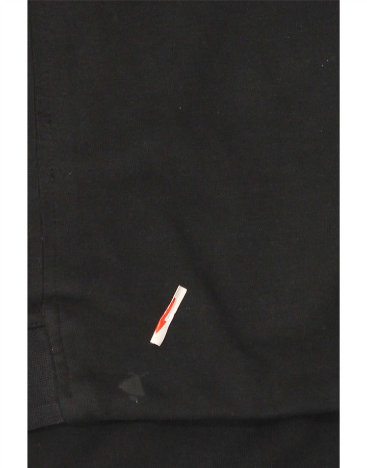 Nike Pull à capuche zippé surdimensionné pour femme UK 10 Petit Noir