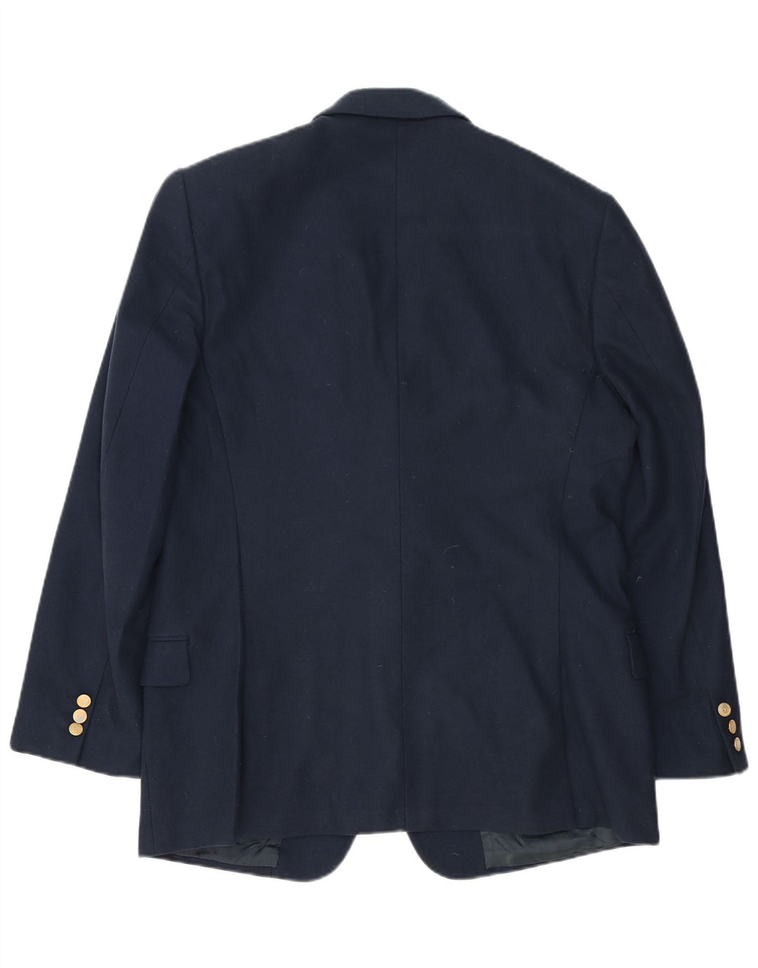 Valentino Veste Blazer 2 Boutons Homme UK 40 Large Bleu Marine