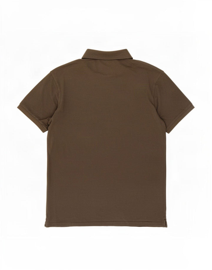 Scotch & Soda Polo Homme Marron Moyen Coton