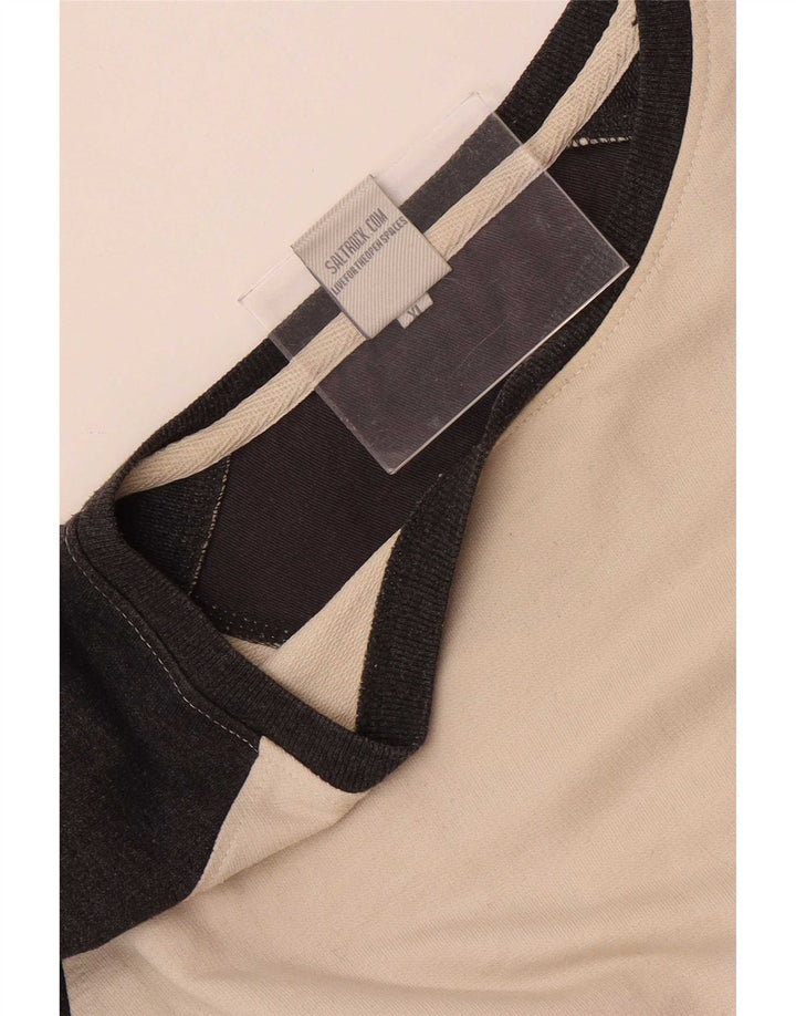 Saltrock Haut Homme Manches Longues XL Blanc Colourblock