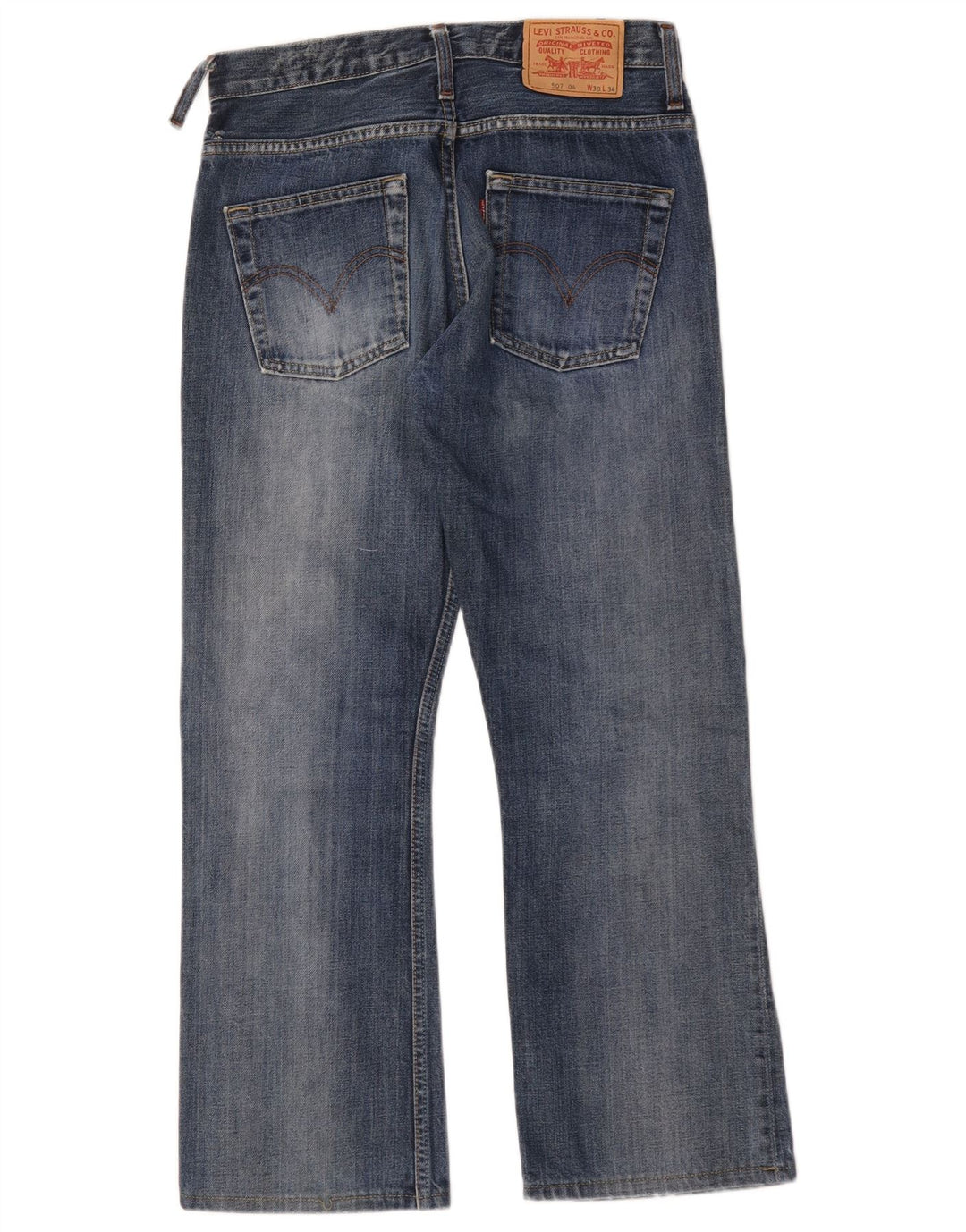 Levi's Jean 507 Bootcut Homme Bleu Coton W30 L28