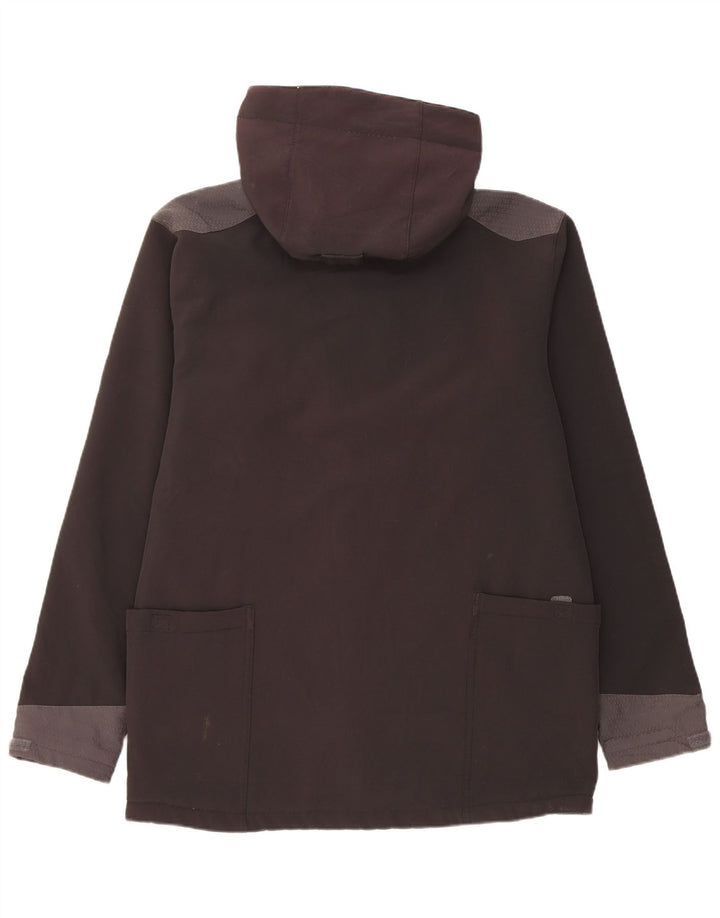 Regatta Veste coupe-vent à capuche pour homme UK 40 Large Noir Polyester