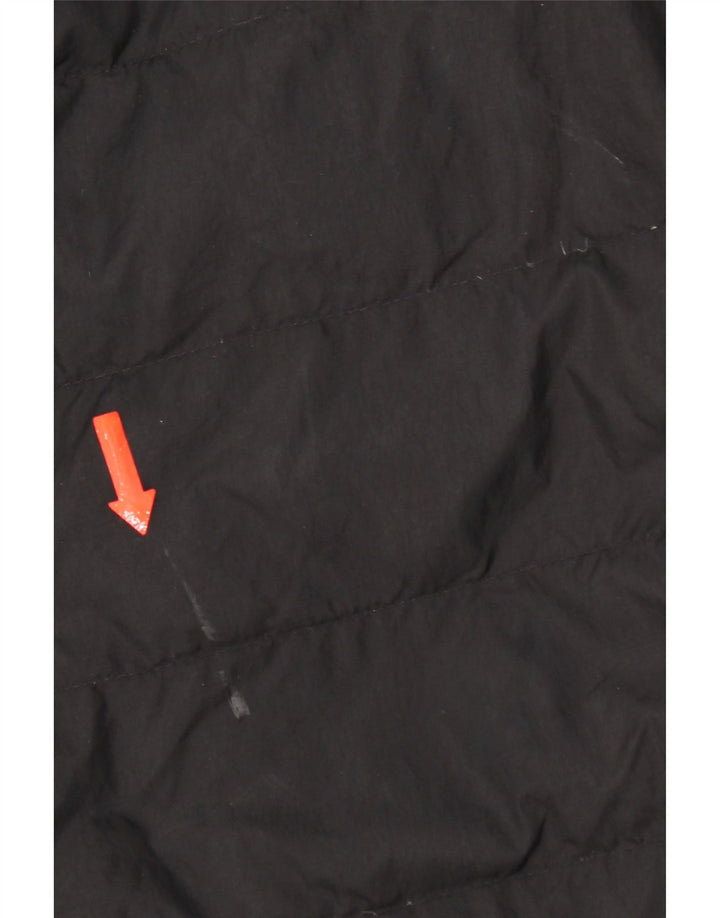 The North Face Veste rembourrée à capuche pour homme UK 38 Medium Noir Polyester