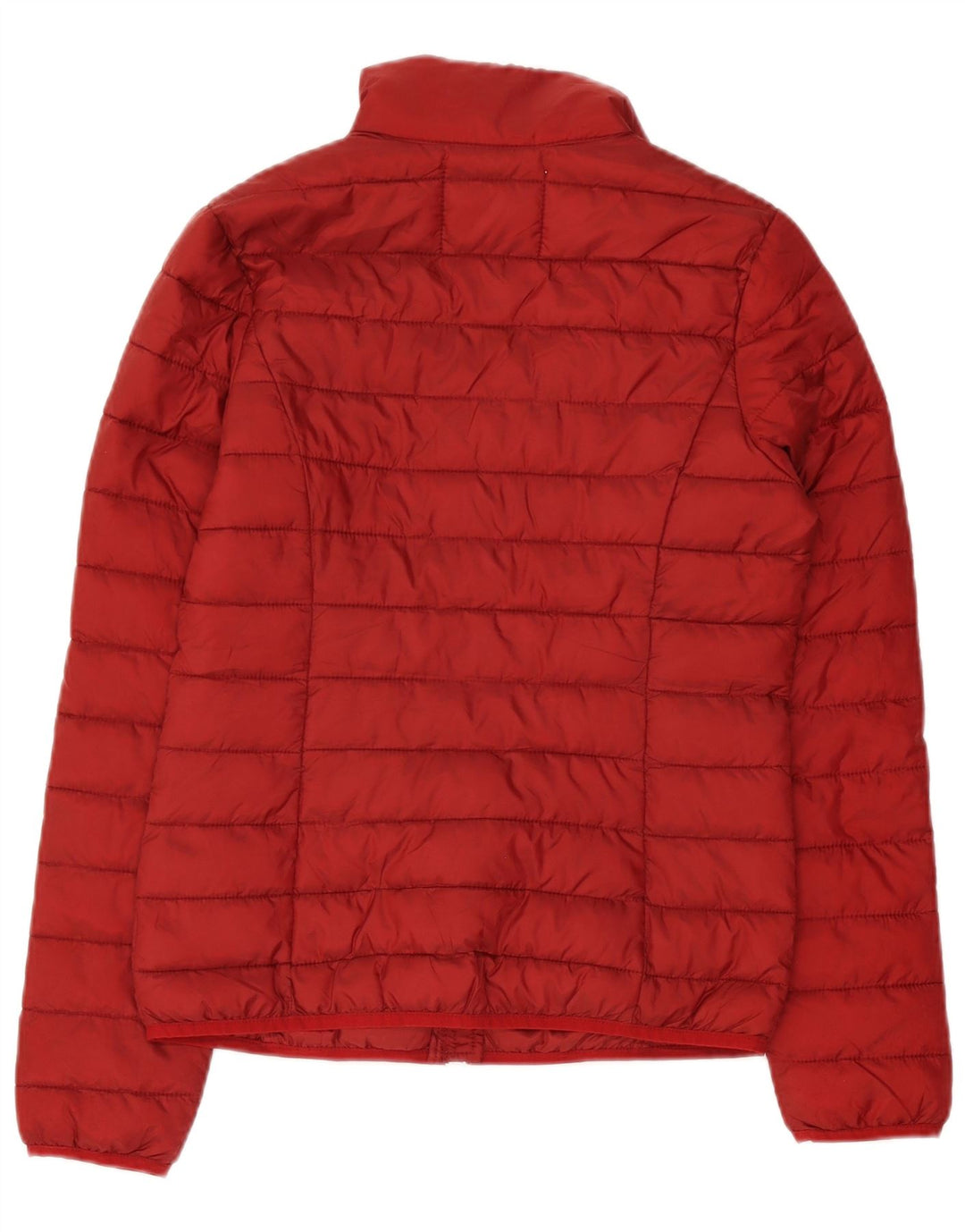 True Religion Veste rembourrée pour femme UK 10 Petit Rouge Polyester