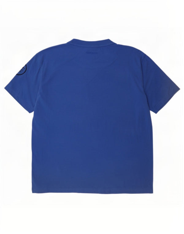Camel Active T-Shirt Homme Top 3XL Bleu Coton