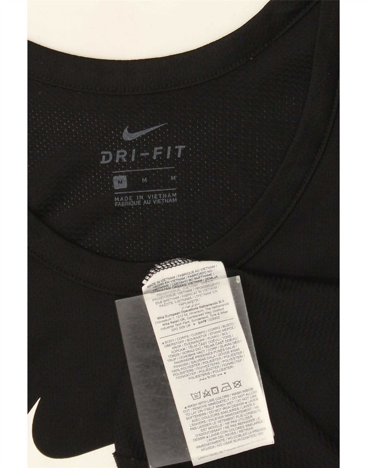 Nike Hommes Dri Fit Graphic Débardeur Noir Moyen Polyester