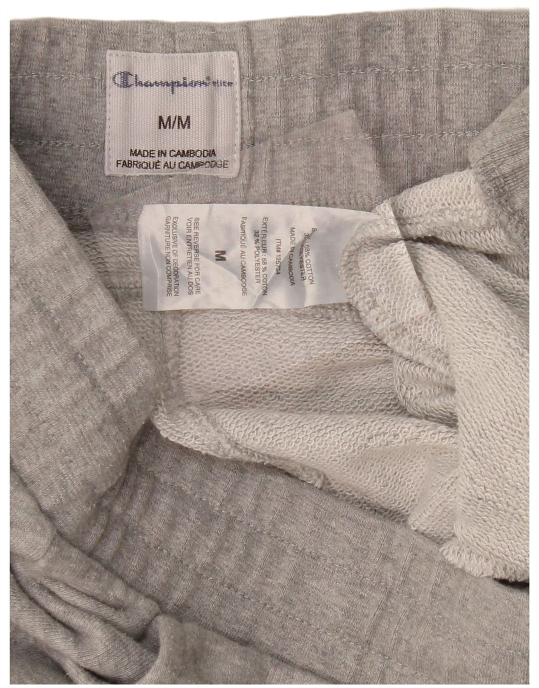 CHAMPION Pantalon de survêtement pour femme Joggers UK 14 Gris moyen Colourblock