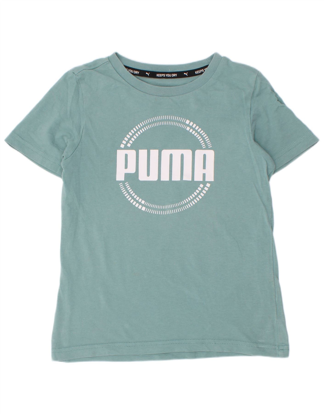 Puma T-Shirt Graphique Garçon 7-8 Ans Bleu